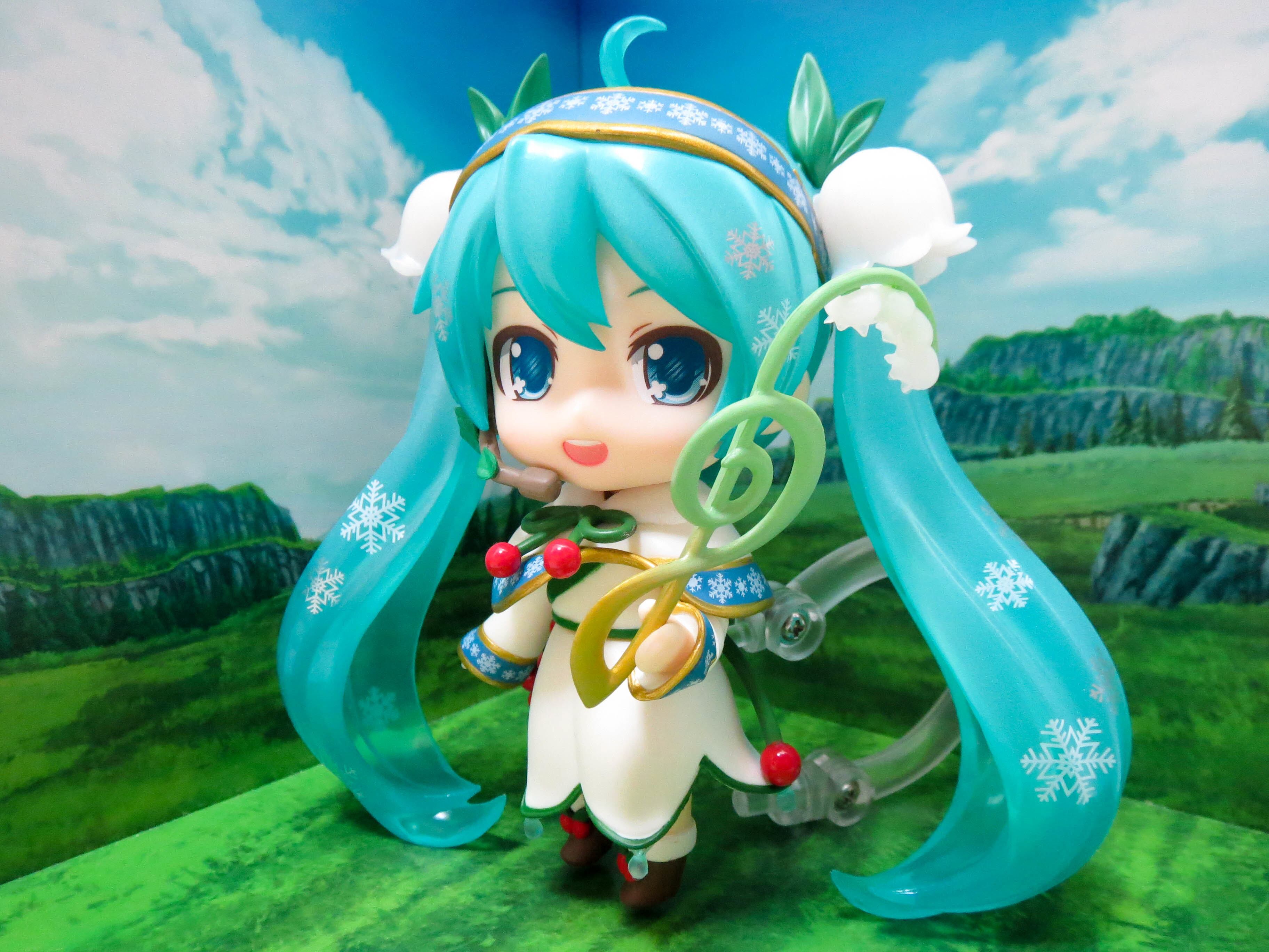 再入荷【493】 雪ミク Snow Bell Ver. 体パーツ 私服 ねんどろいど