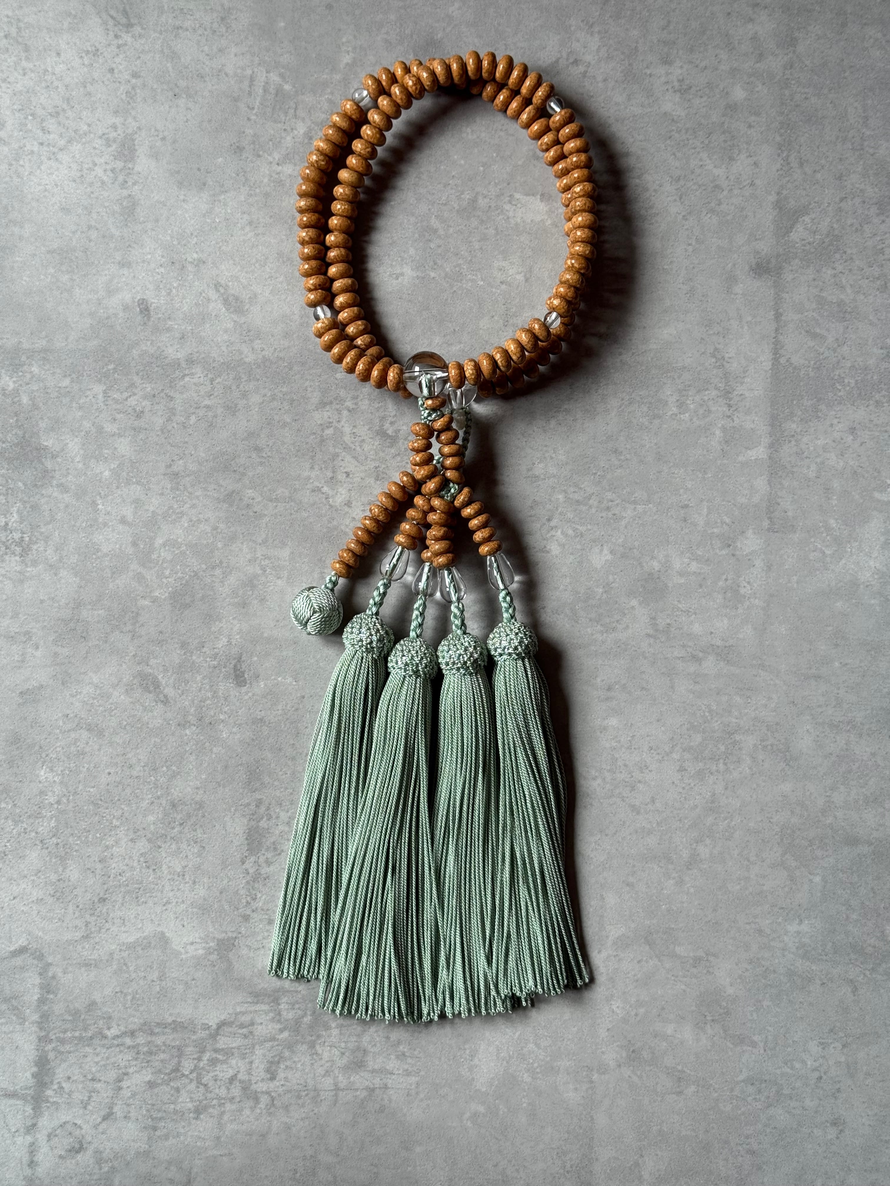 導師房】天竺菩提樹 本水晶仕立 | 誠心堂 三河屋珠数店