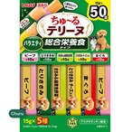 【2セット】ちゅーるテリーヌ バラエティ 総合栄養食タイプ 50本 愛犬用