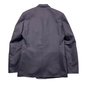 BOTTEGA VENETA dark purple color double breasted tailored jacket