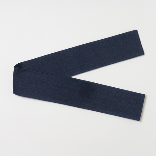 麻角帯　紺　[E1415]