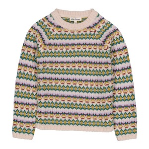 Hello Simone / Marmotte sweater - Fair Isle Ecru