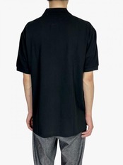 【PLAY COMME des GARCONS】T066 綿鹿の子ポロ(黒エンブレム)