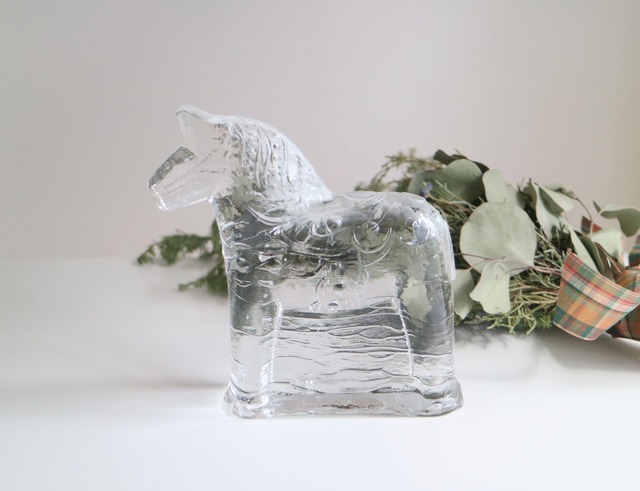 LINDSHAMMAR / ダーラヘスト ガラスのオブジェ No.5935