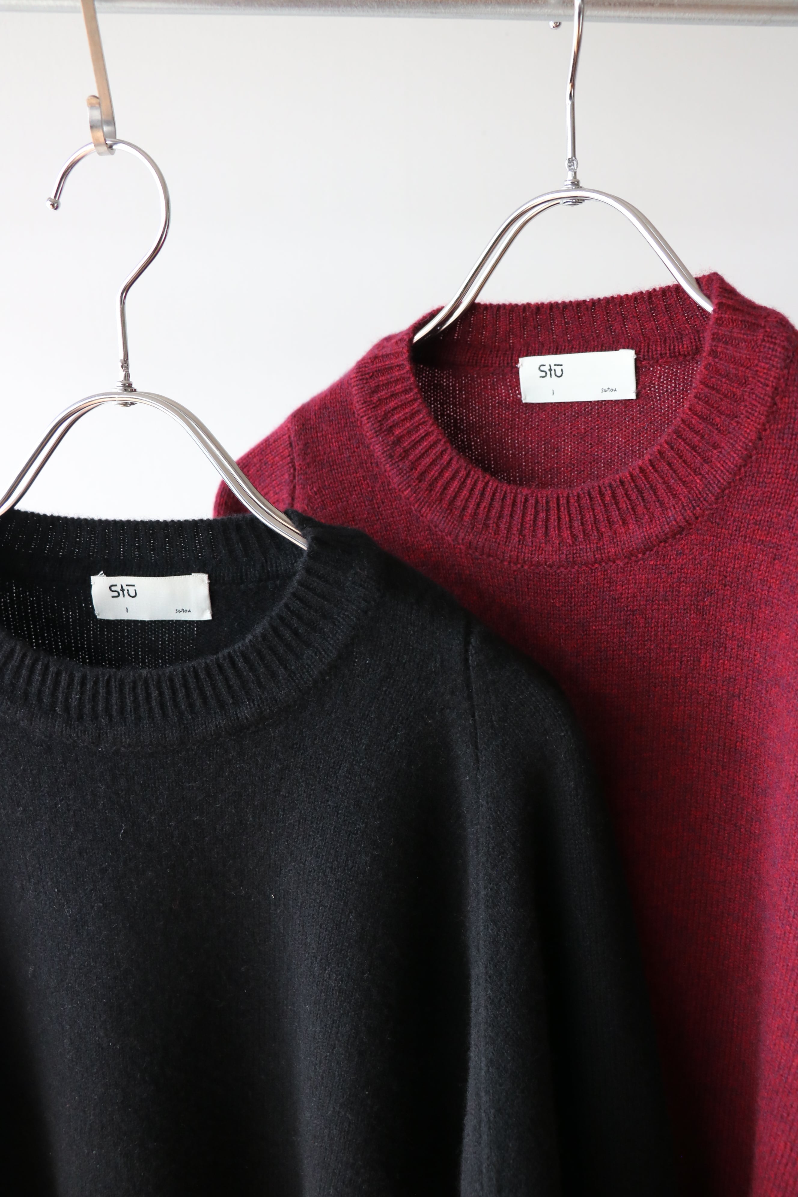 satou / flower hand stitch knit / KN25025 / サトウ フラワー