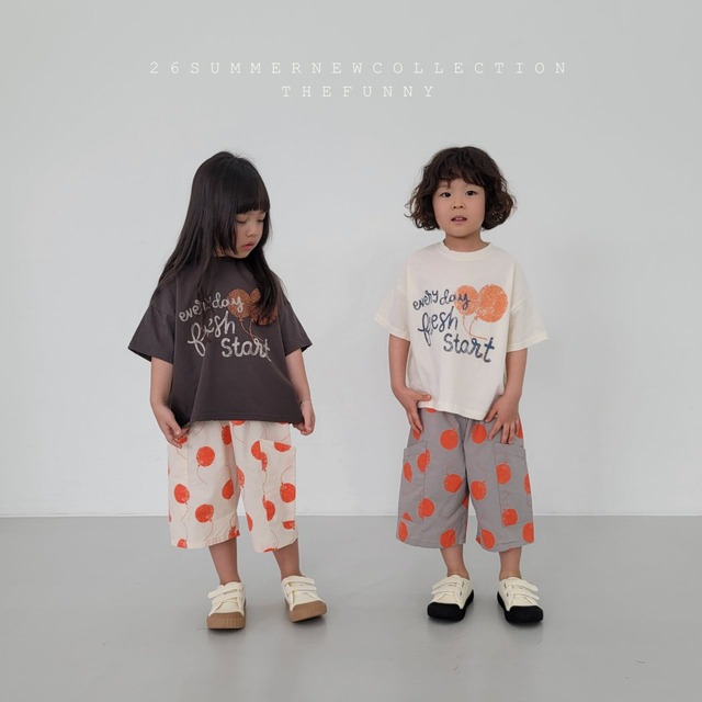 【取寄】thefunny｜balloon tee｜バルーンT｜XS-JM｜kids&jr｜26 summer