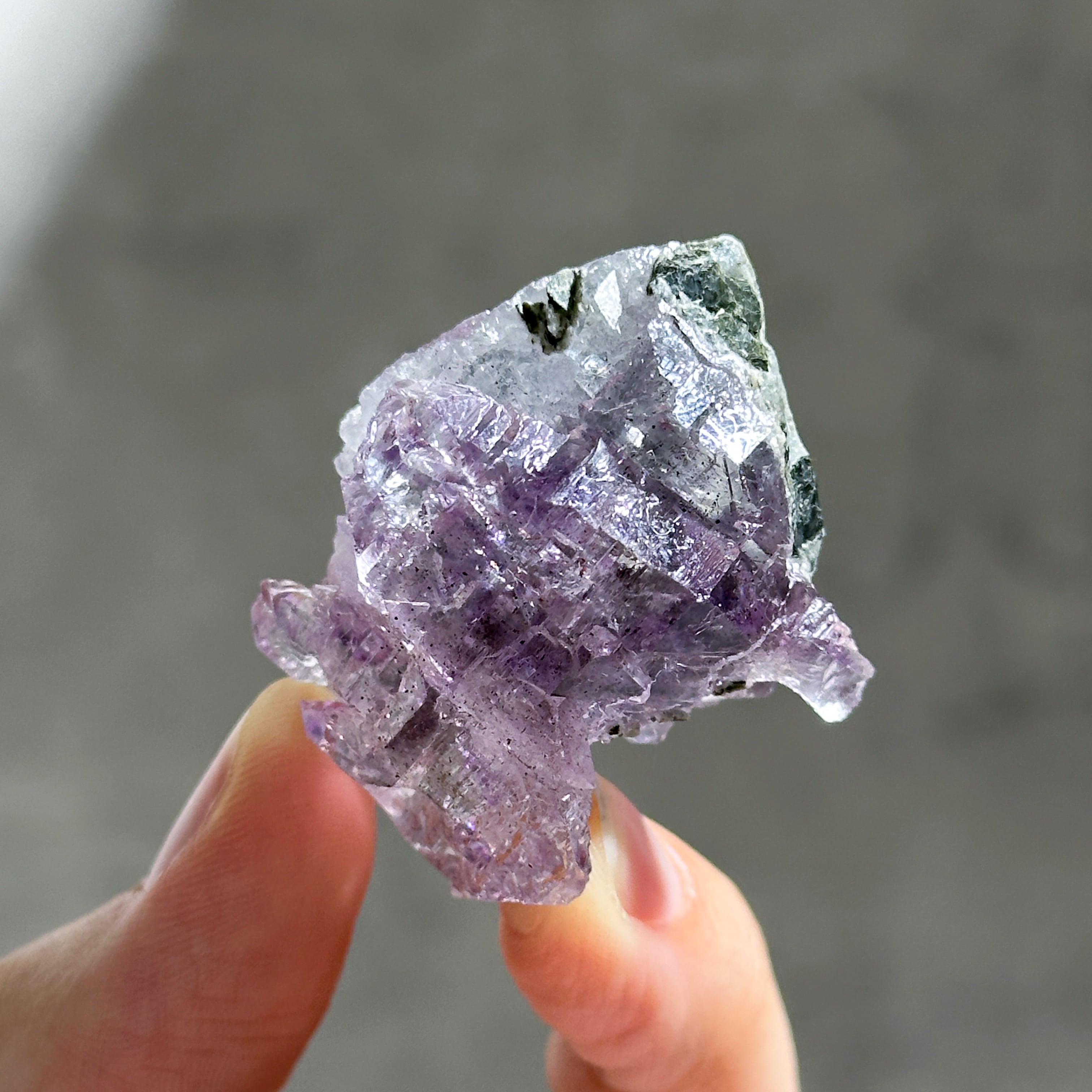 インド・カルール産アメジスト クラスター 43◇ Amethyst ◇天然石