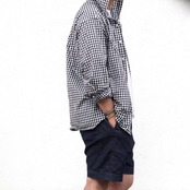 FP SUBTROPIC HOODIE SHIRT "GINGHAM"