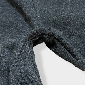 【AEROPOSTALE】 ベースボールロゴ プリント パーカー プルオーバー スウェット フーディー hoodie S ダークグレー エアロポステール us古着