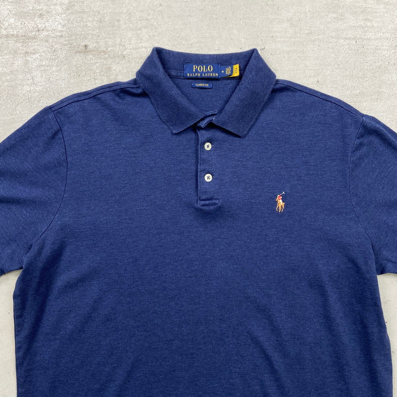 Polo Ralph Lauren ポロラルフローレン ポロシャツ フライス メンズM 