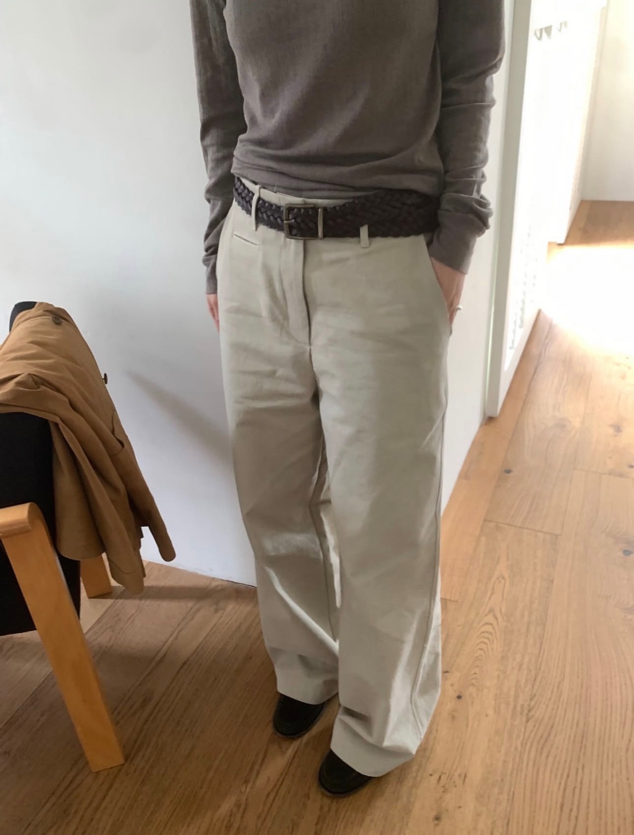 (予約) taffeta / Work chino pants 3color