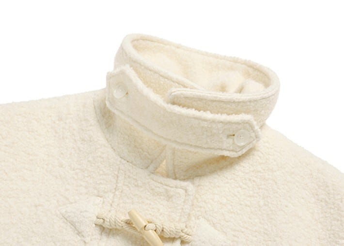 ☆Red Velvet ウェンディ 着用！！【ROLAROLA】DUFFLE HALF COAT IVORY