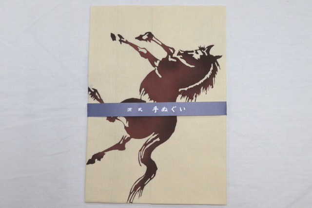 東京本染め　干支手ぬぐい　馬