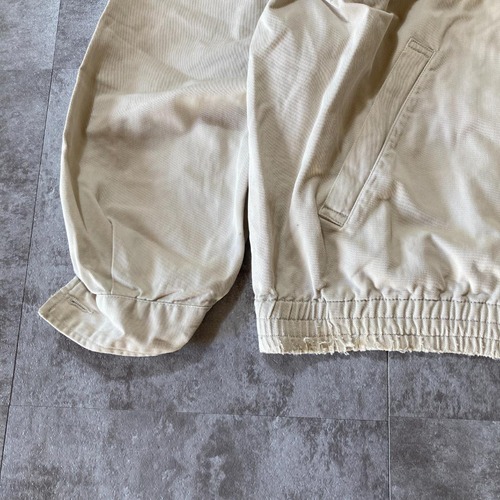 90s Ralph Lauren ワンポイント刺繍 スイングトップ 無地 ポルトガル製 L jacket 詳細写真5