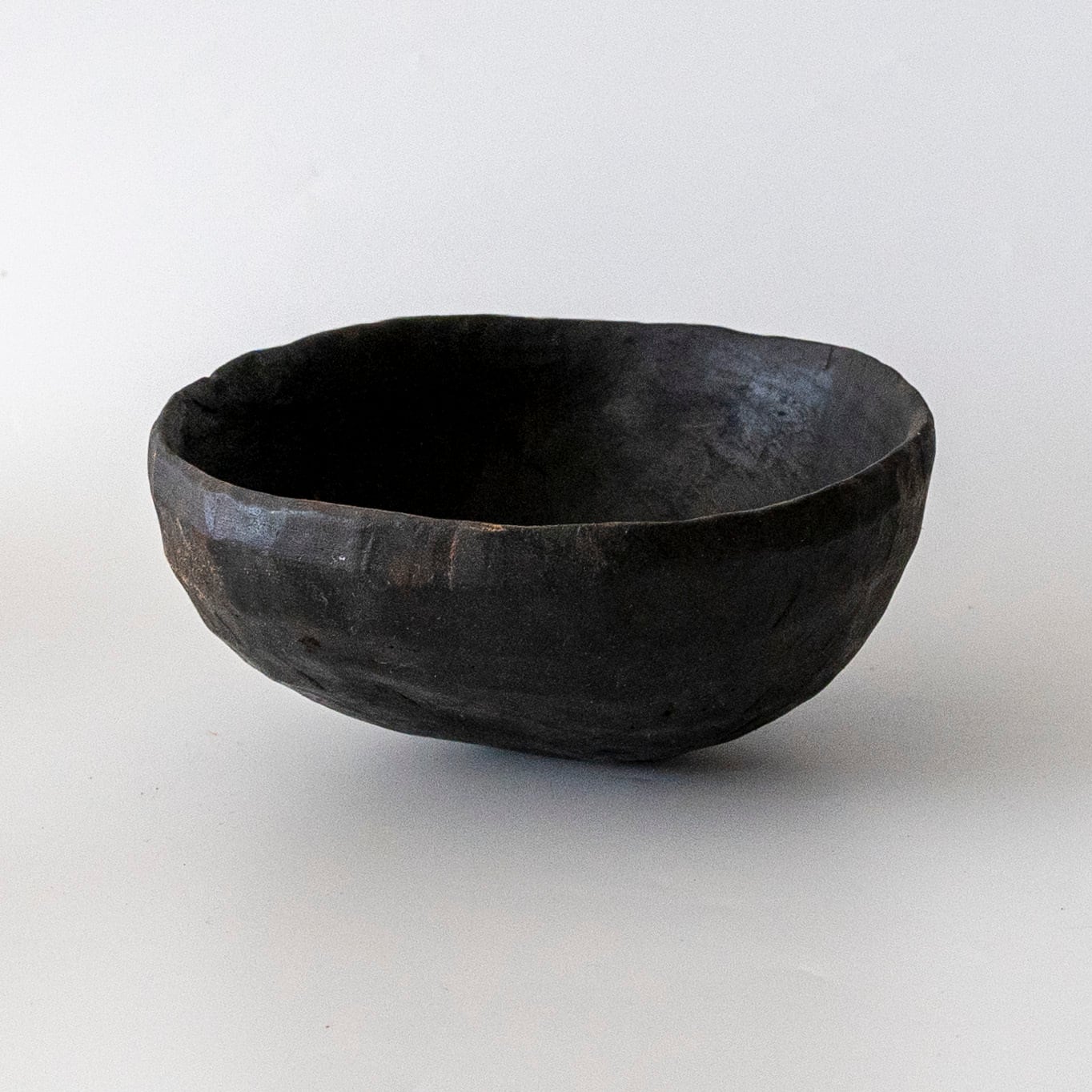 【Vintage】wood black ボウル-3