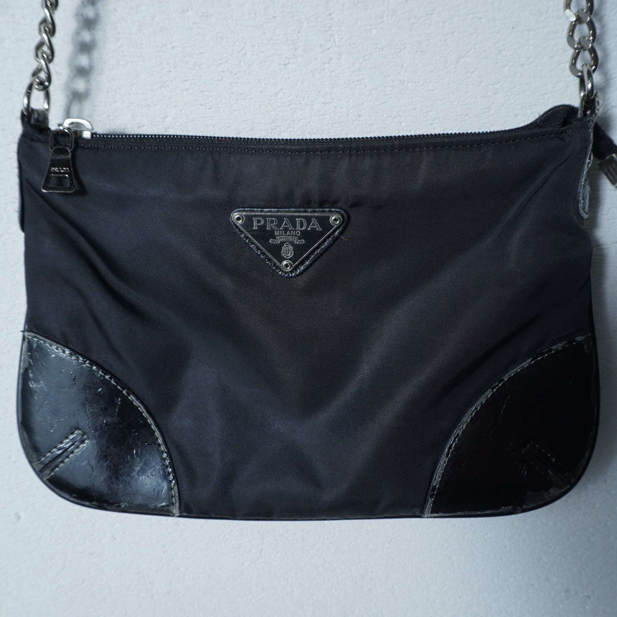 GIVENCHY】ジバンシー 4Gロゴ総柄キャンバス・レザーショルダーバッグ