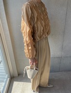 【25aw】Feminine Frill Blouse_2colors