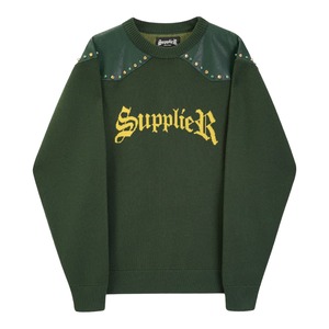 【SUPPLIER】STUDS KNIT