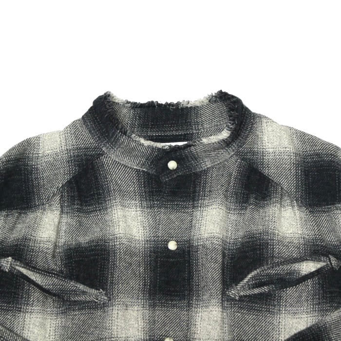 FACCIES】 Used Damage Check Shirt | DOUBLE SOUL（ダブルソウル ...