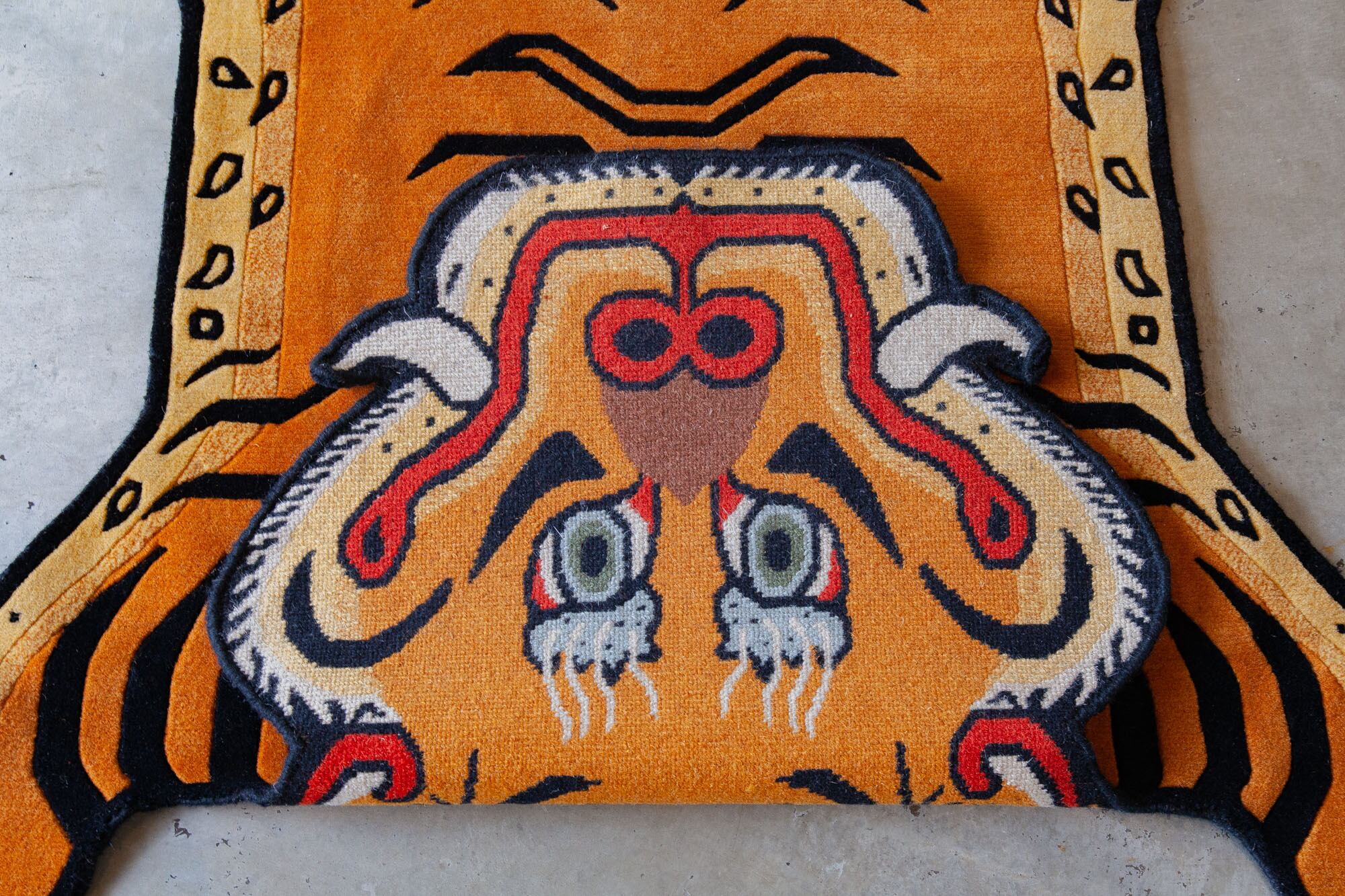 Tibetan Tiger Rug 《Lサイズ•プレミアムウール044》チベタンタイガー
