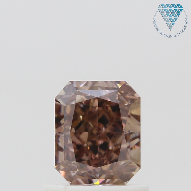 1.01 ct FANCY DARK ORANGY BROWN SI1 RADIANT GIA 天然  ダイヤモンド ルース