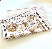トルション フランス雑貨【Pains de France フランスのパン】キッチンクロス ティータオル Winkler ウィンクラー フランス 綿100% コットン トルション ふきん リネン  雑貨 キッチン おしゃれ