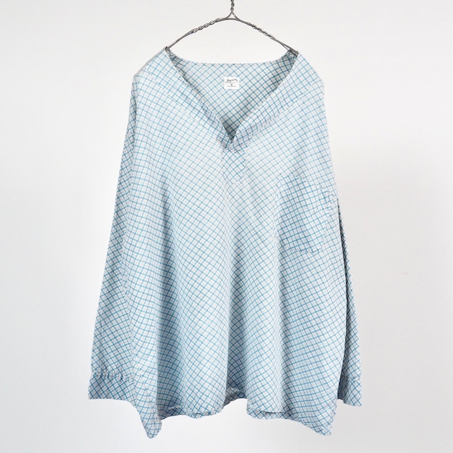 60's Jayson pajama shirt XL /USA製 ヴィンテージ 小紋柄 パジャマシャツ
