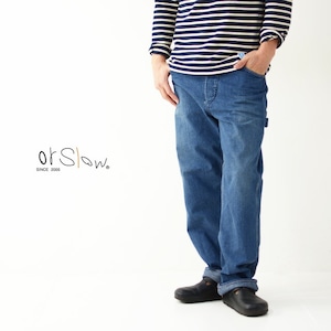 orslow [オアスロウ] M PAINTER PANTS [DENIM USED] [01-5120-95] ペインターパンツ・デニムユーズド・デニムパンツ・イージーパンツ・ワイドパンツ　MEN'S [2023SS]