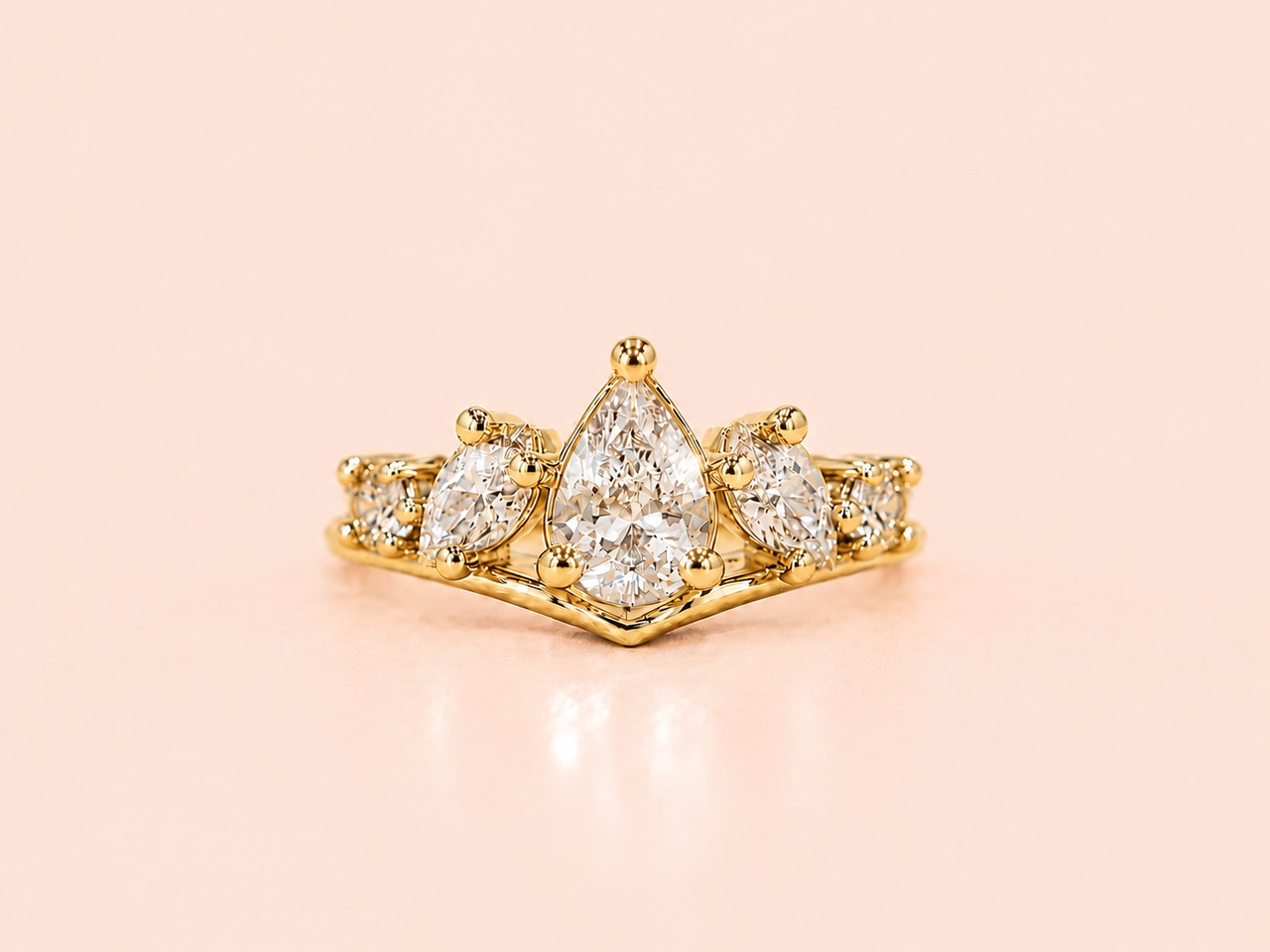 Crest Ring｜18K Gold Plated