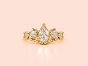 Crest Ring｜18K Gold Plated