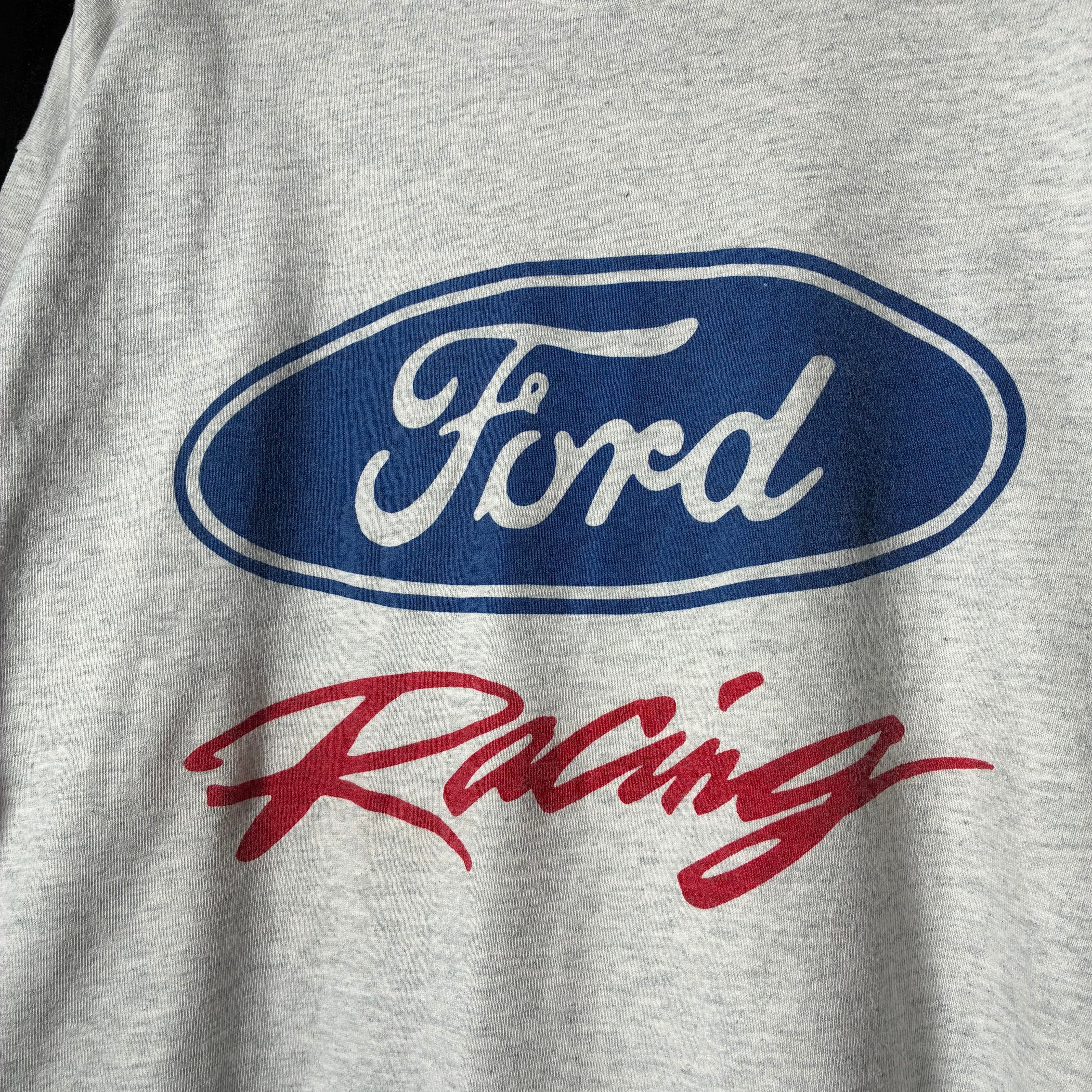 90s USA製 FRUIT OF THE LOOM FORD Racing Tシャツ フォード アメ車 T