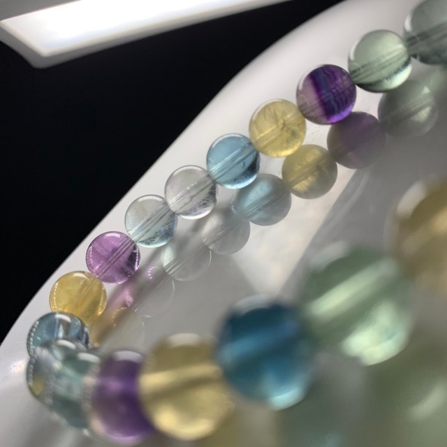  キャンディーフローライト　ブレスレット