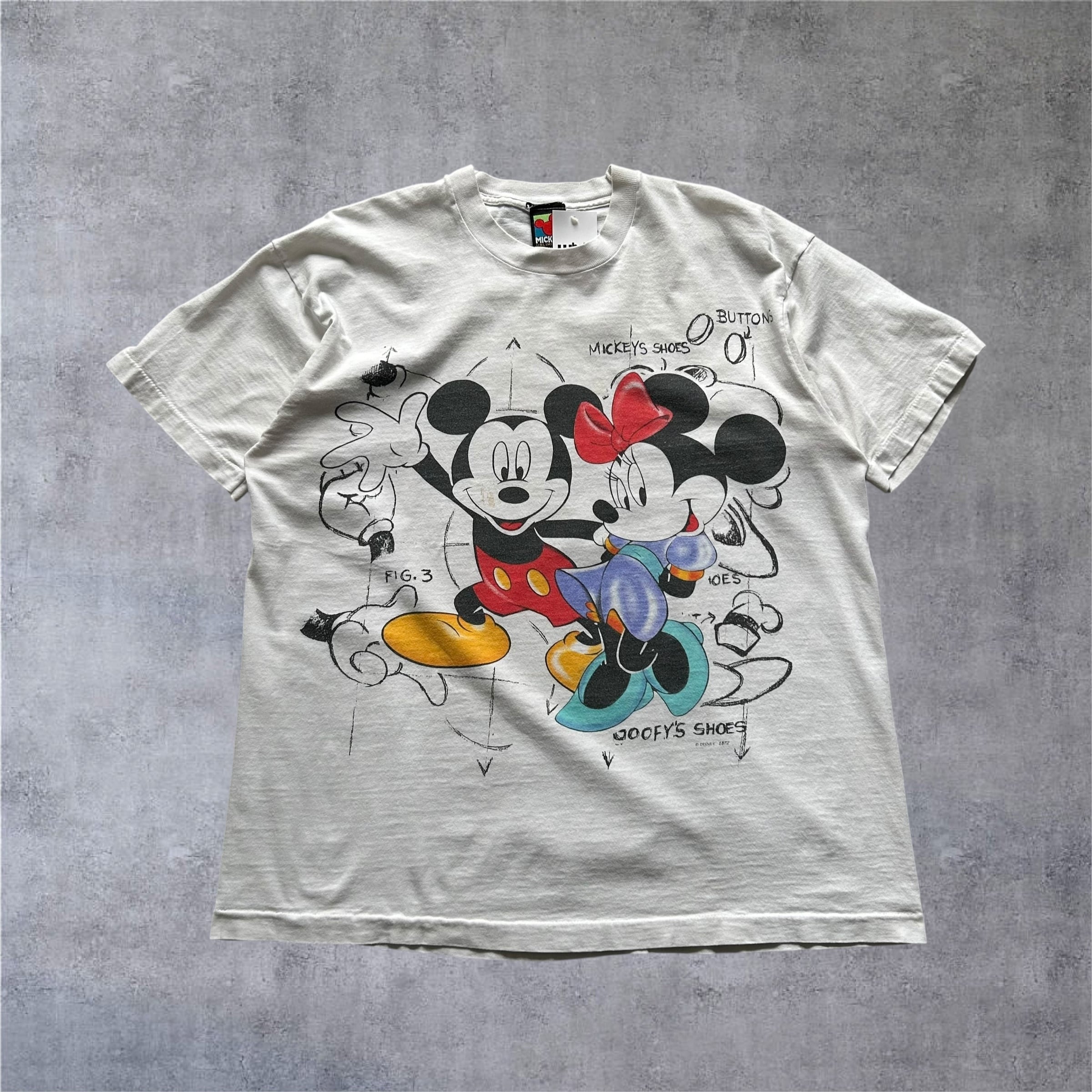 1990s Mickey&Minnie T-shirt【高円寺店】