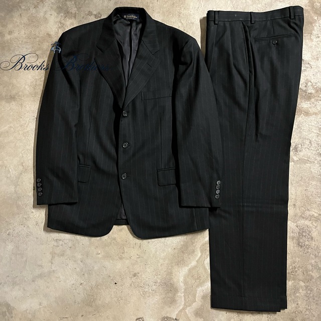 〖Brooks Brothers〗wool setup suit/ブルックスブラザーズ ウール セットアップ スーツ/msize/#0516/osaka
