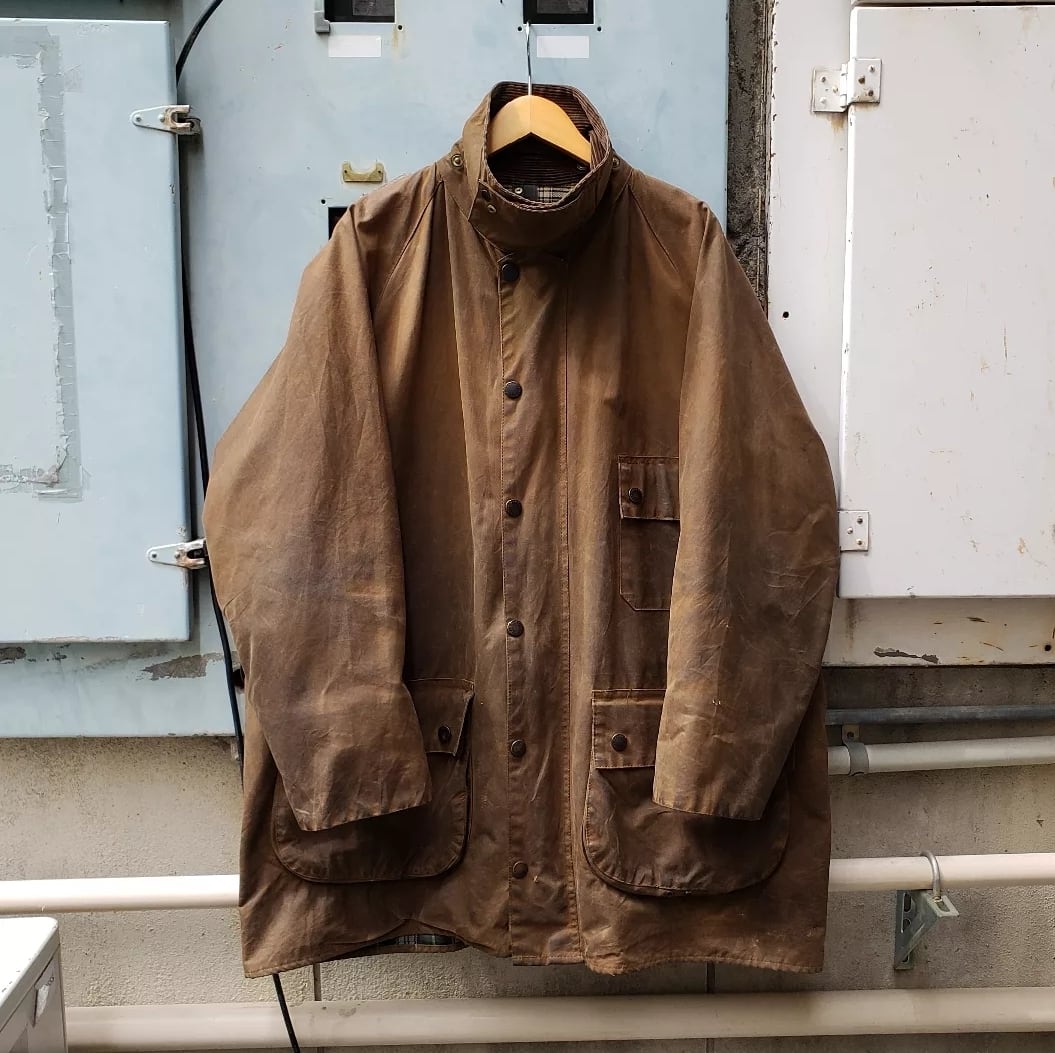 Barbour バブアー ソルウェイジッパー 1988年 英国製 size36身幅57cm