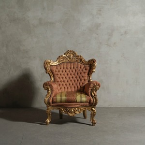ソファ/イタリアンソファー/シングルソファー/アームチェア/イタリアンアンティーク/1900年代/空間装飾