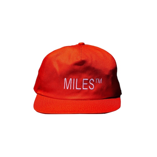 MILES™ / LOGO HAT -SAFETY ORANGE-