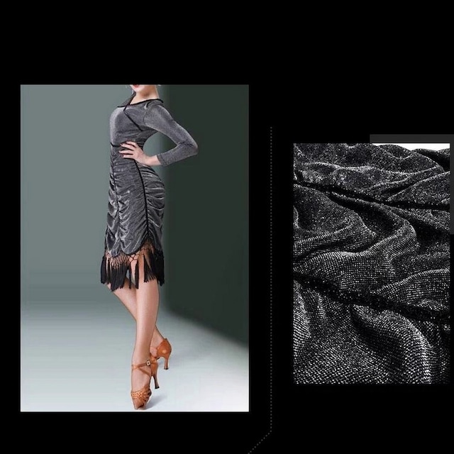 グレイッシュエレガンス・フリンジドレス ds0946