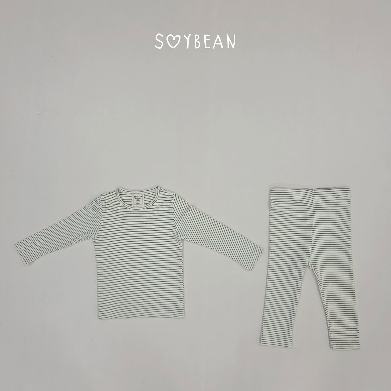 韓国子供服 / 26Autumn / soybean / ボーダー ルームウェア / キッズ服 / 秋服 *XS~XL*