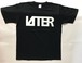 LAITER LOGO Tシャツ 黒