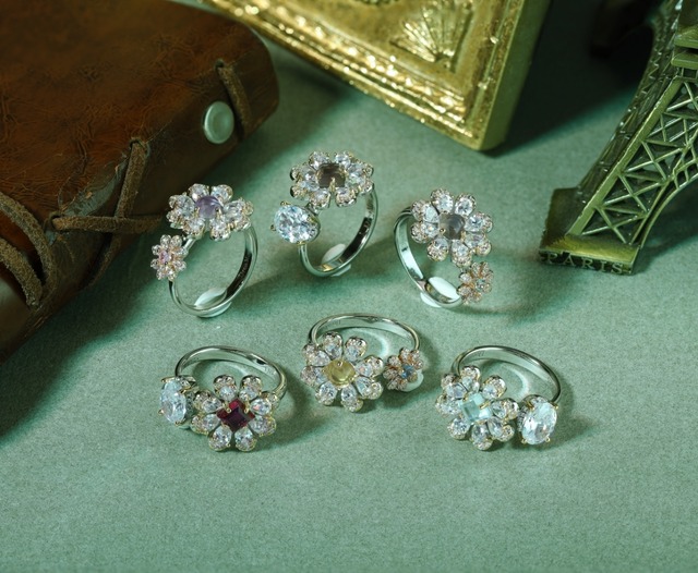 【Charm Fleum 】Ring  Size Free
