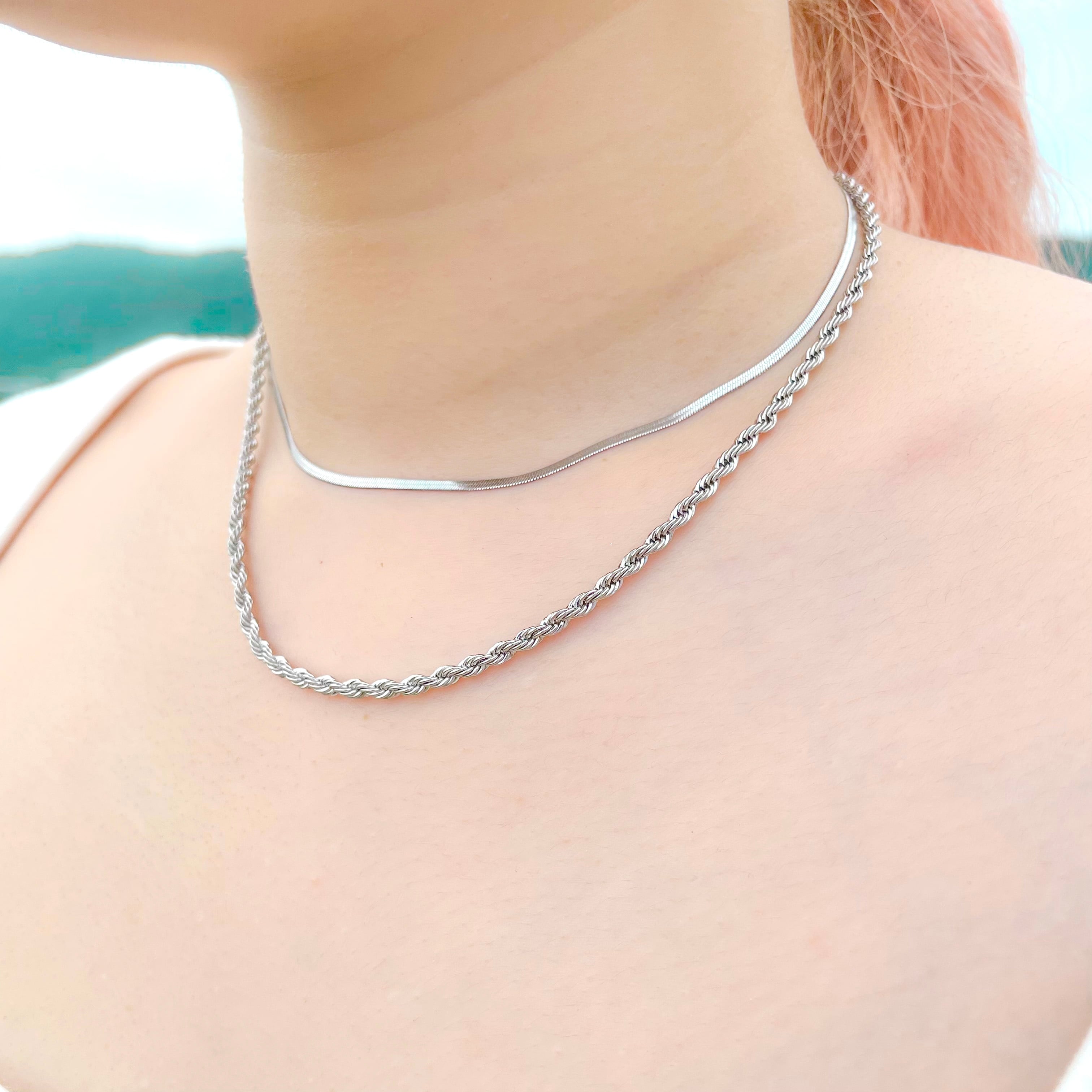 Snake Necklace【2mm】 | Glitter