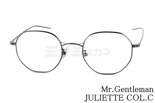 【ジェシーさん着用】Mr.Gentleman メガネ JULIETTE COL.C オクタゴン クラシカル ミスタージェントルマン 鯖江 日本製 正規品