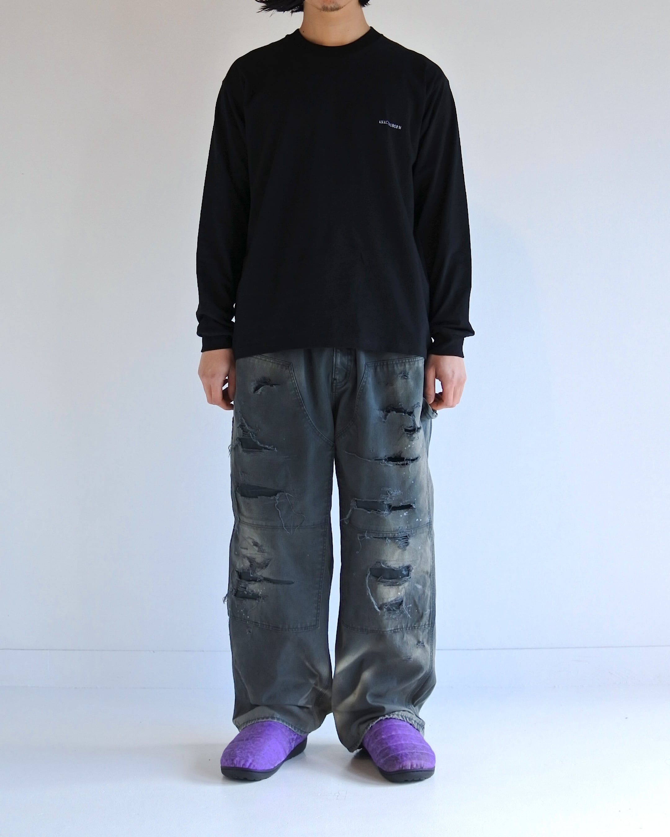 ANACHRONORM/アナクロノーム STANDARD EMB L/S T-SHIRT NM-TS08 | MAMBO