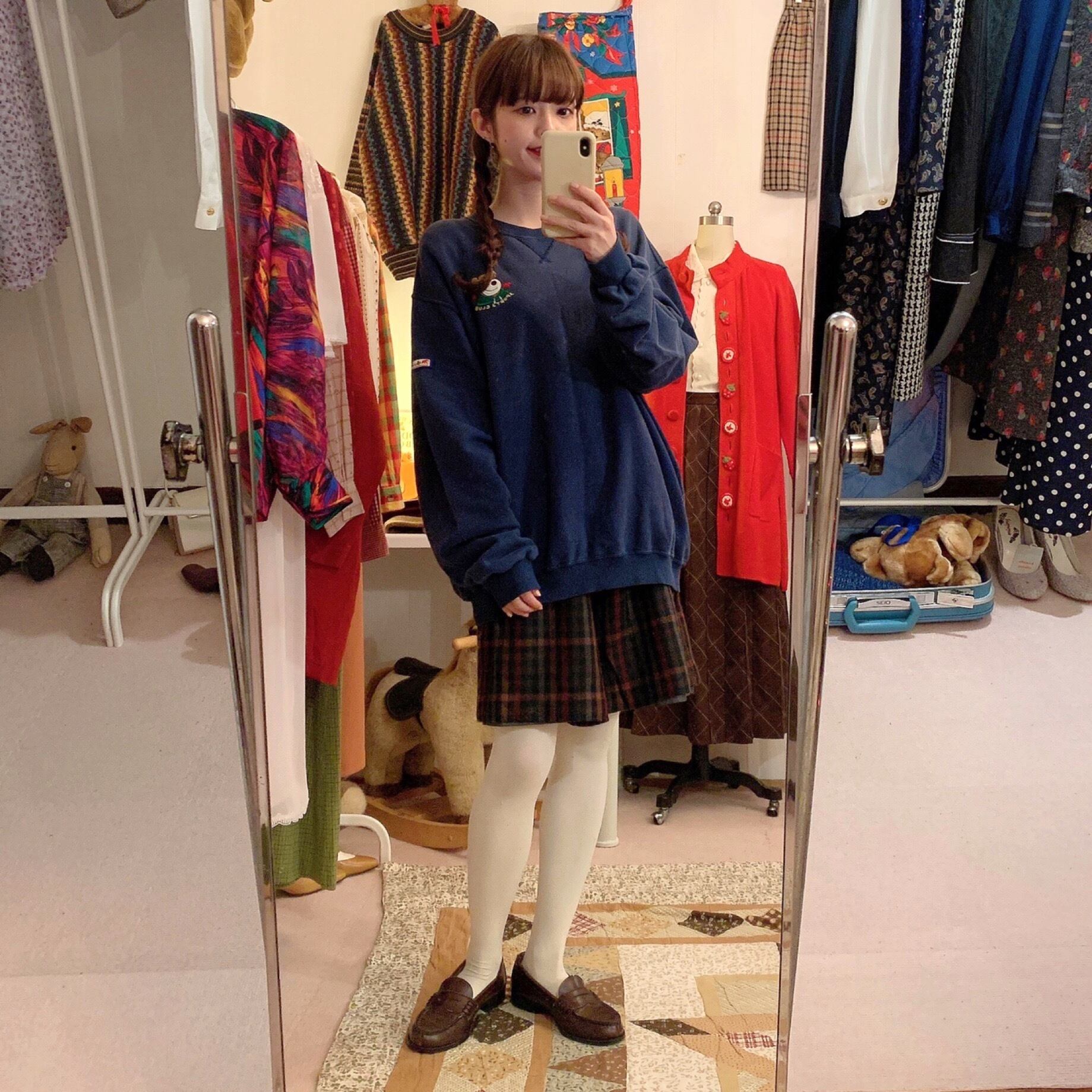 MIKIHOUSE / bear wappen sweat