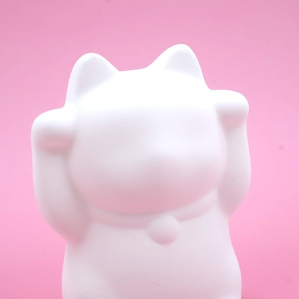 お絵描き招き猫（両手上げ） | ゆい吉