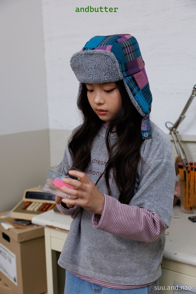 取寄:ANDBUTTER ドリームベロアTシャツ/Jr※送料無料