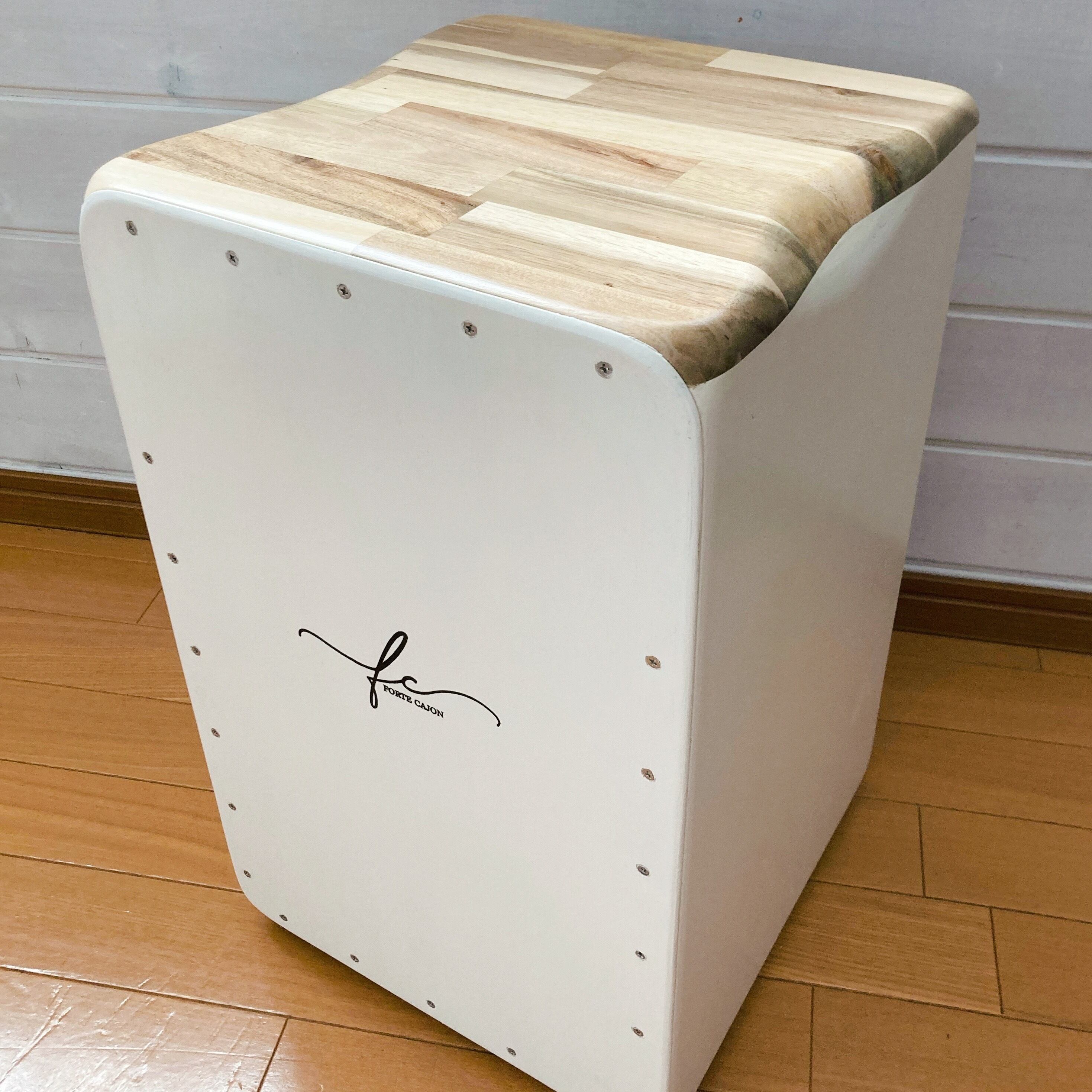 カホン(cajon)std119 特典ウォールナット無垢材シェーカー付き カホン通販 fortecajons ハンドメイド 初心者にもおすすめ