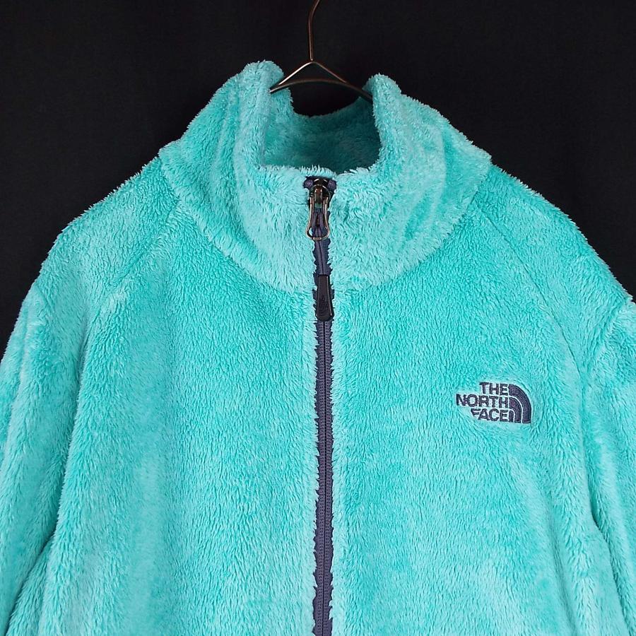 （美品）ザ・ノースフェイスUS古着　スノーウェア　水色/アイボリー　レディースM アメリカ古着】【ホログラムつき】THE NORTH FACE ノースフェイス ワン