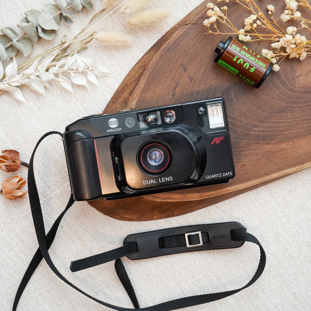 【Minolta 】Mac-Dual フィルムカメラ　２単焦点モード